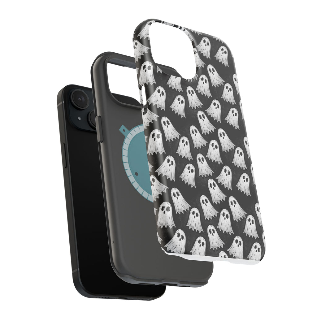 Phone Case — Cute Ghost Halloween Pattern Magnetic Impact-Resistant Case