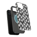 Phone Case — Cute Ghost Halloween Pattern Magnetic Impact-Resistant Case