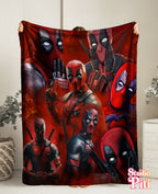 Manta de Felpa de Deadpool