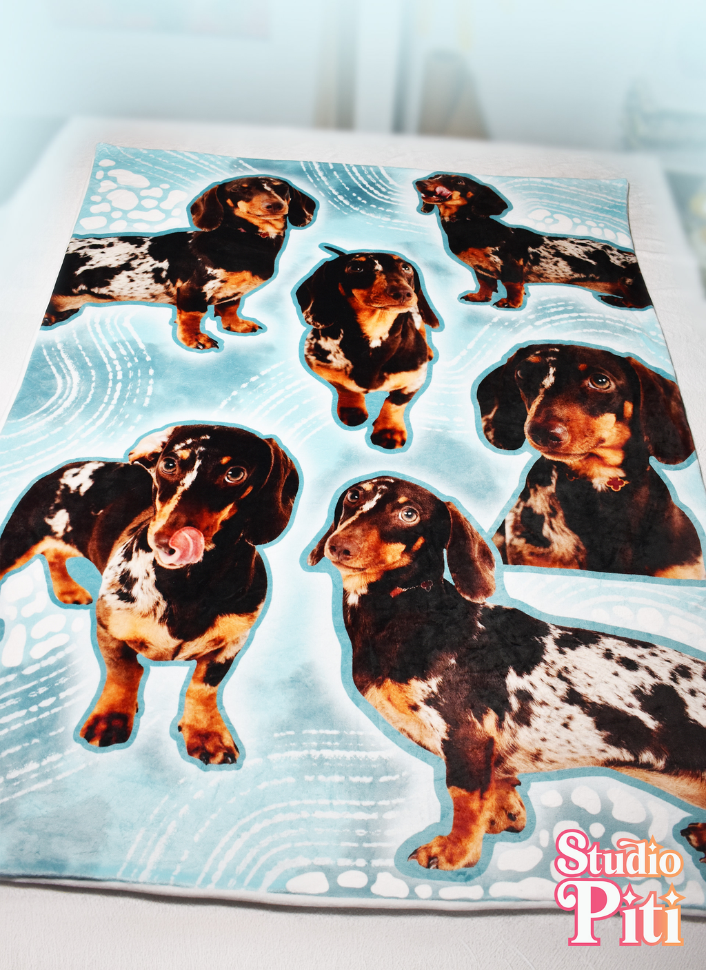 Personalized pet blannket - Photo Collage