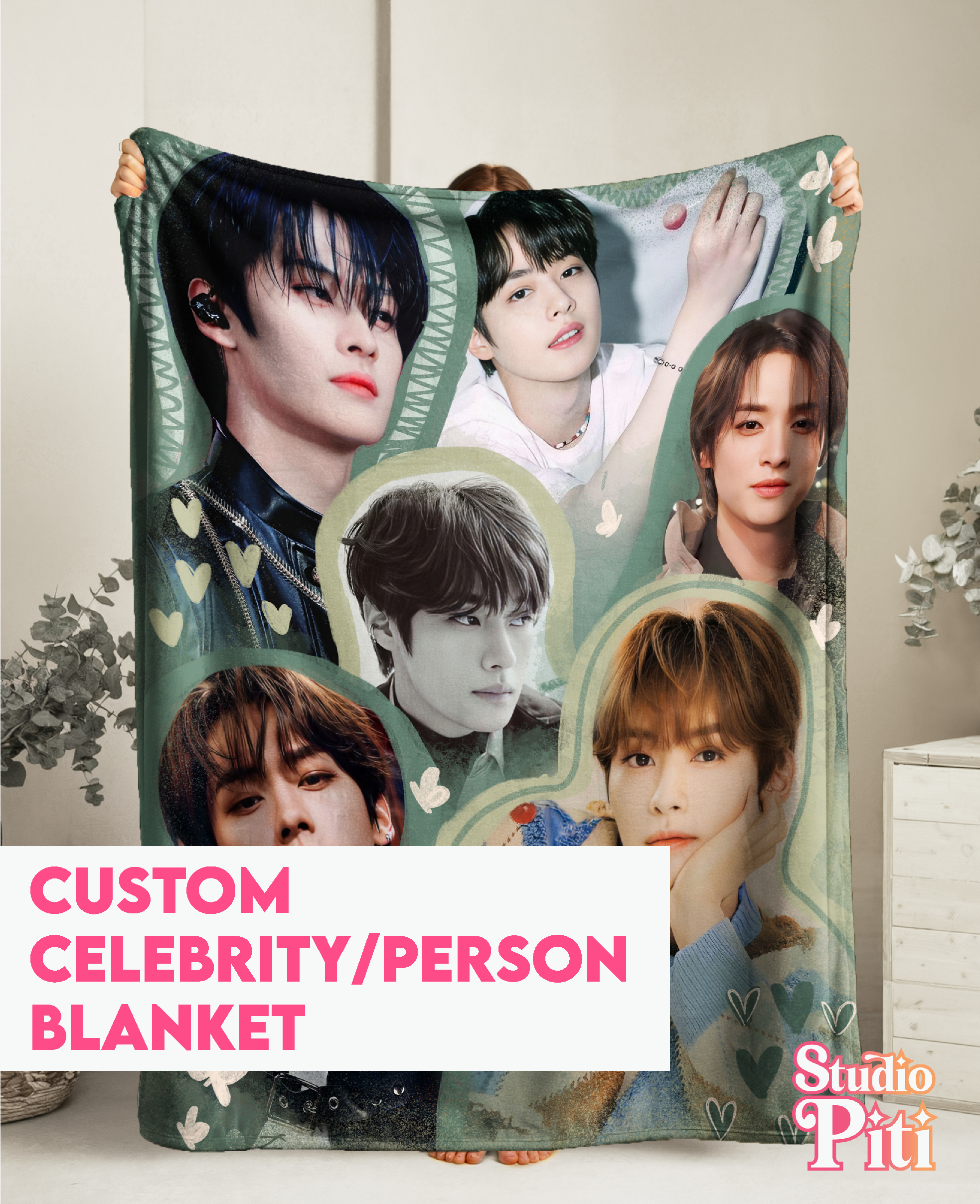 Custom Collage Blanket (People & Celebrities)